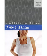 Débardeur À Épaules Larges Femme Coton Fil D&#39;Écosse Filam Débardeur Dent... - $17.94 CAD