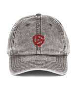 45 RPM Record Adapter Embroidered Vintage Cotton Twill Baseball Cap - $26.99