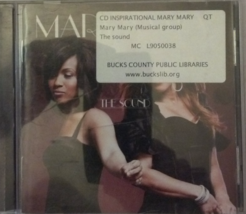 Mary Mary - The Sound - audio CD - $7.95