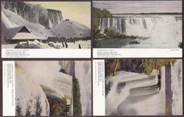 Niagara, Horseshoe, American Falls Pre-1920 Series Canadian Souvenir Postcards - £10.19 GBP