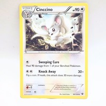 Pokemon Cinccino XY Fates Collide 89/124 Uncommon TCG Colorless Stage 1 Card - £0.77 GBP