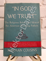 In God We Trust: The Religious Beliefs and Ideas of by Norman Cousins (1958, Ha - £10.45 GBP