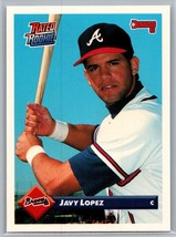 1993 Donruss #782 Javy Lopez Card Rated Rookie Cards RC Braves - £1.14 GBP