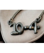 Vintage Silvertone Chain Link 10-4 Trucker 70’s Pendant Necklace CB Radi... - $27.77 CAD