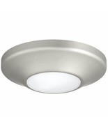 Progress Lighting 5.63-in Brushed Nickel LED Flush Mount Light  - £21.14 GBP