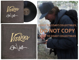 Eddie Vedder signed Pearl Jam Vitalogy album COA exact proof autographed vinyl. - £1,592.45 GBP