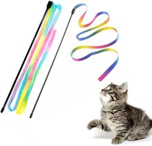 Interactive Cat Rainbow Wand Toys - 2 PCS. - £8.03 GBP