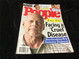 People Magazine March 6, 2023 Bruce Willis: Facing a Cruel Disease       Pink - £7.86 GBP