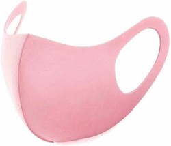 2-PC Pink Face Fashion Mask Washable Reusable Unisex Adult Mask Us Seller Stock - £3.97 GBP