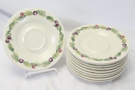 Pfaltzgraff Jamberry Saucers 7&quot; Lot of 10 - $15.67