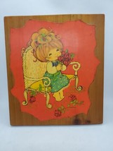 Vintage Wall Art Decoupage Hallmark Charmer Kids Calender Print  - £11.87 GBP