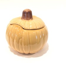 Williams Sonoma Pumpkin Covered Soup Bowl Individual Size - £14.86 GBP