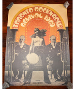 1969 Toronto Rock N’ Roll Revival Concert Poster The Doors John Lennon - $3,182.22 MXN