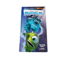Vtg VHS Disney Pixar Monsters, Inc. Slip Sleeve Rare Hollywood Video Blue Shell - £11.95 GBP