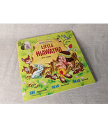 Vtg Walt Disney&#39;s Little Hiawatha; See, Hear, Read; Vinyl &amp; Book Set - $602.11 MXN