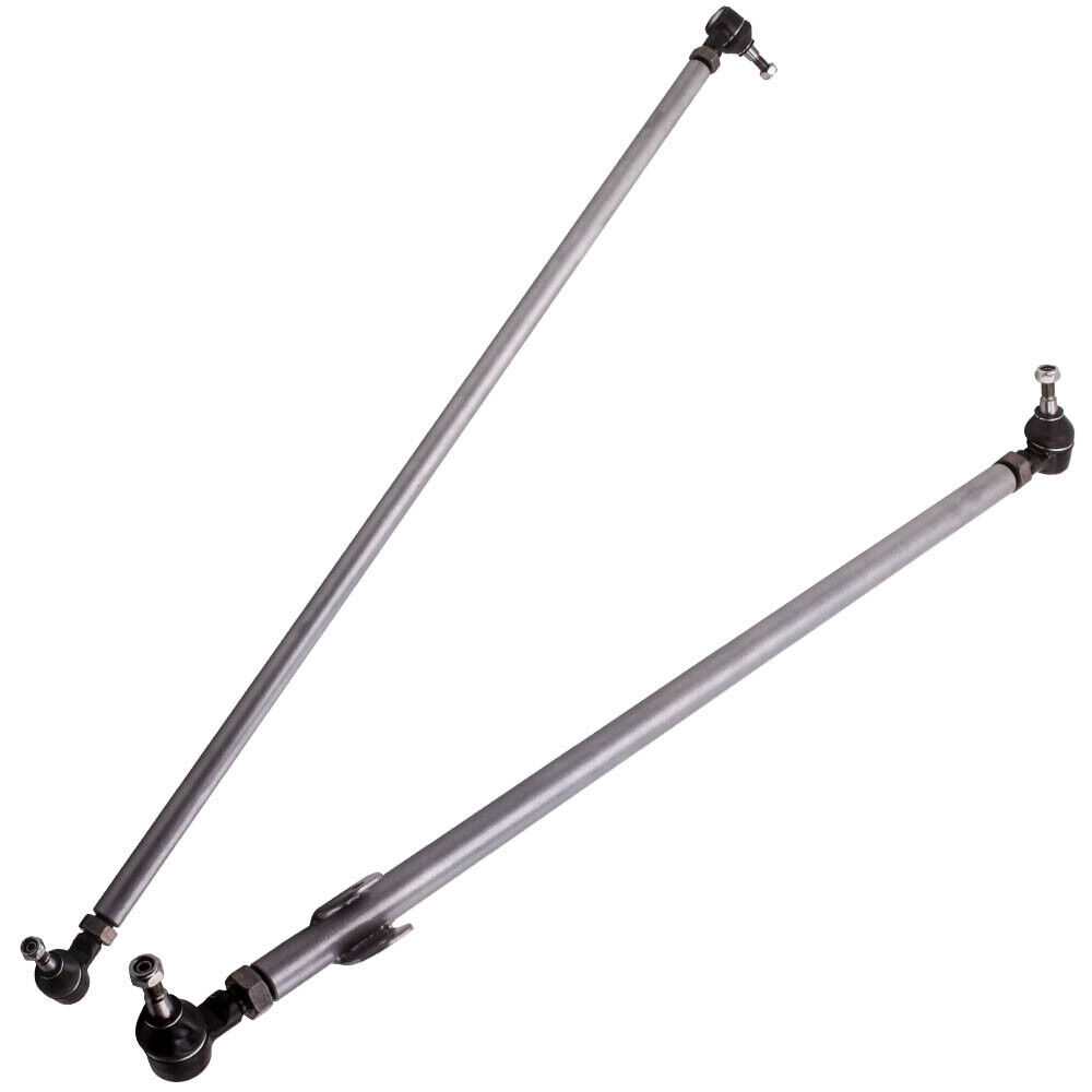 Primary image for Pair Front Drag Link & Track Tie Rod Bar for Land Rover Discovery 1999-2004