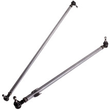 Pair Front Drag Link &amp; Track Tie Rod Bar for Land Rover Discovery 1999-2004 - £141.80 GBP