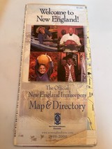 New england Innkeepers Map and Directory 1999-2000 - $9.99