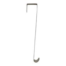11.5 Inch Silver Metal Christmas Wreath Hanger for Decorations - $12.85