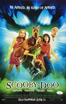 Matthew Lillard Signed 11x17 Scooby Doo Movie Poster Photo Zoinks Insc JSA ITP - £92.26 GBP
