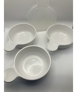 3 Corning Ware Grab It Snack Bowls P-150-B Oven Microwave 15 oz 1 Plasti... - $541.12 MXN