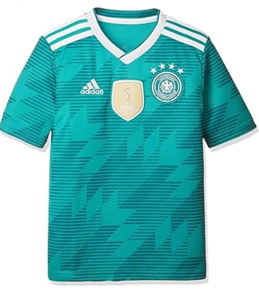Adidas Germany Football Shirt 2014 Fifa Climacool World Cup Athletic Top Boys XL - $17.81