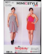 Uncut Size 16 18 20 22 24 Mimi G Dress Romper Simplicity 8611 Pattern Su... - €5,98 EUR