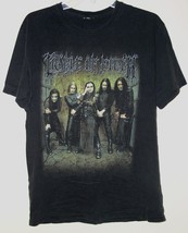 Cradle Of Filth Concert Tour T Shirt Vintage 2006 Bravado Group Pose - £86.31 GBP