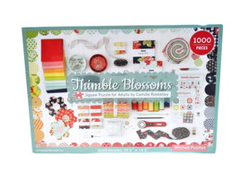 Thimble Blossoms Jigsaw Puzzle 1000 Piece - £10.12 GBP