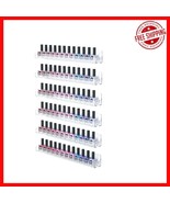 Multi-Purpose 15-Inch Clear Acrylic Floating Shelves - Ideal for Polishe... - $770.75 MXN