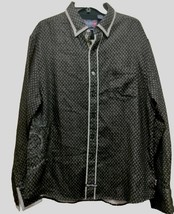 Men&#39;s Western Rockabilly LS Shirt English Laundry SZ XL - £11.08 GBP