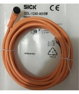New Sick DOL-1204-W05M CABLE Female connector, M12, 4-pin, angled - $29.00