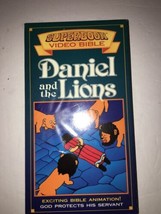 Superbook Video Bible Daniel &amp; The Lions Vhs Rare Collectible Vintage Fast Ship - £45.55 GBP