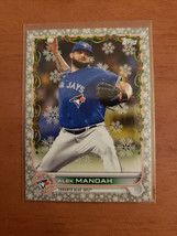 2022 Topps Baseball Walmart Holiday Metallic Alek Manoah #HW71 Toronto Blue Jays - £0.79 GBP