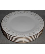Set (5) Noritake DUETTO PATTERN Dinner Plates MADE IN JAPAN - $1,825.75 MXN