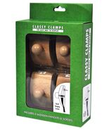 Classy Clamps Large Wooden Quilt Hangers Light - $747.42 MXN