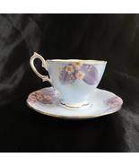 Royal Albert Blue Floral Teacup # 22843 - £14.11 GBP