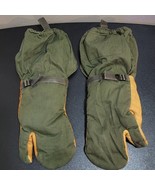 VTG U.S. Army Mittens Extreme Cold Weather Trigger Finger Shells / Liner... - $39.14
