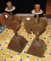 Moroccan candle holder - Pillar candle holder set - Wrought iron candle ... - $52.25