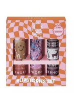 SEPHORA Collection Holiday Gift Set Of  3 Lip Stories  Color Lipsticks - New - $21.37