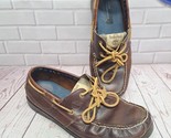 Timberland Earthkeepers Men’s Sz 12 2-Eye Leather Moc Toe Boat Shoe 5230R - $28.50