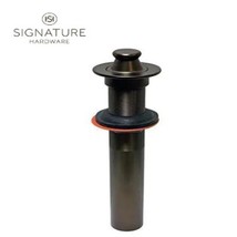 Signature Hardware Lift and Turn Pull-Out Plug in Oil Rubbed Bronze SH32... - $46.74
