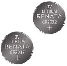 Renata Batteries Twin Pack CR2032 Coin Cell Battery, 2 PCS - £11.95 GBP
