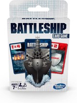 Battleship Card Game for Kids Ages 7 and Up 2 Players Strategy Game Brown a - £10.48 GBP