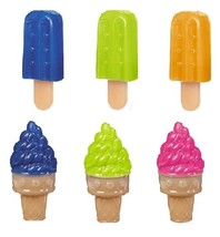 Cooling Dog Toys Fun Summer Ice Cream Cone &amp; Popsicle Look Choose Color &amp; Shape - £8.69 GBP+