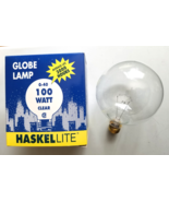 6 X 100 Watt G40 Globe Bulbs. Clear. - $50.68
