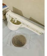 1986 Rice Masher Puree Metaltex 3 in 1 Cauliflower/Vegetable/Fruit - $22.43