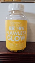 VitaBears Flawless Glow Gummies Biotin for Hair and Nails Nutrient Support 60pc - £27.15 GBP