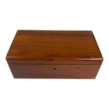 Lane Small Cedar Chest Trinket Box VTG Farber &amp; Otteman Sac City, Iowa Jewelry - $37.39