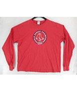 Boston Red Sox 2007 World Series Champions Gildan Men&#39;s Graphic Shirt Re... - £10.45 GBP